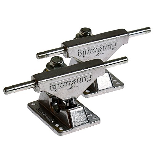 FunTomia 2 Stück Aluminium Miniboard Achsen/Achsstiftbreite: 150mm / Hängerbreite: 80mm