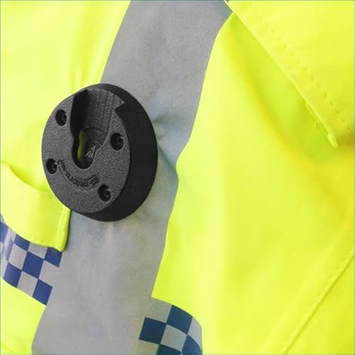Recall Offizielle Peter Jones Dockingstation für Jacke, Sicherheitskleidung, Körperkamera, 2 Stück