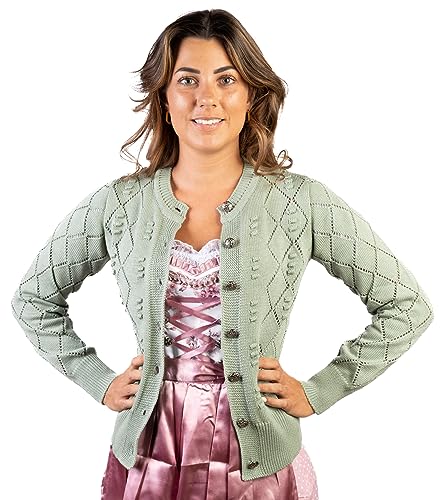 Trachtl.de Trachtenjacke Jacke IN OLIVGRÜN Paula (40)