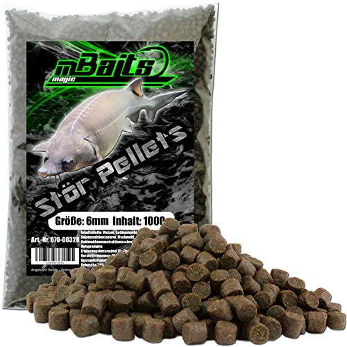 Angel-Berger Magic Baits Stör Pellets Pellet Lockfutter Störfutter 1 Kg Teichfutter Fisch