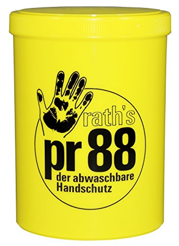 rath's pr88 - Hautschutzcreme - erleichtert die Hautreinigung bei öligen, fettigen und stark haftenden Verschmutzungen, 1 Stück (1er Pack)