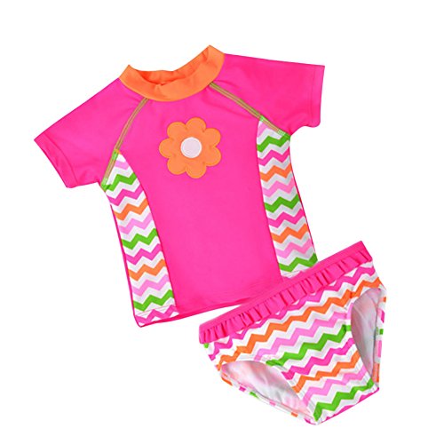 Tidecc Baby Mädchen Zweiteiler Gr. Etikett X-Small(18 Monate), Rose
