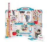 Smoby - Kinderarztpraxis - Faltbare Praxis für Kinder, Vorschul-Rollenspiel, 135 x 41 x 120 cm große Klappbare-Kinderpraxis, für Kinder ab 3 Jahren, 340206, Bunt