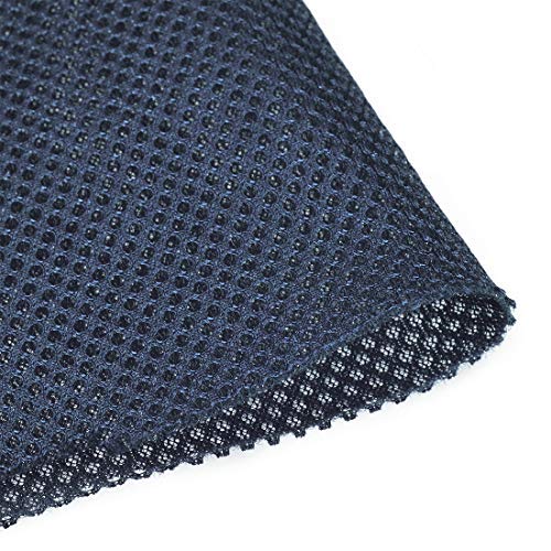 N/A Marineblau Lautsprecher Mesh Grill Stoff Stereo Box Stoffschutz Audio 100 cm x 160 cm 40 Zoll x 63 Zoll