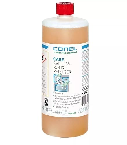 CONEL Care Sanit R77 Abflussrohr Reiniger 1 Liter Flasche Rohrreiniger Konzentrat