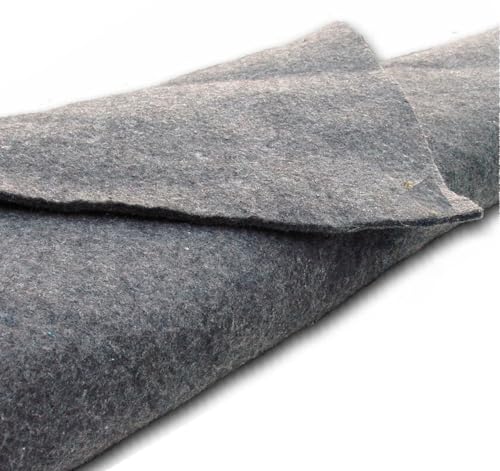 Qualitäts - Teichvlies 500 g/m² - 3m x 7m – 21qm - Teichfolienunterlage Schutzvlies Poolvlies