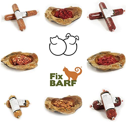 ebarf Barf Katzenfutter von Frostfutter Perleberg | 4,5kg Barf Komplett-Paket für Katzen