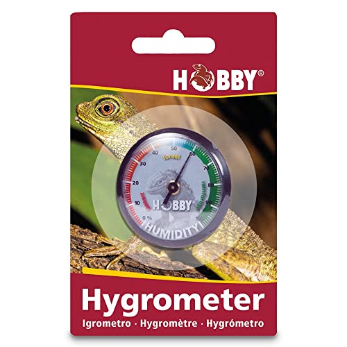 HOBBY Terraristik Analoges Hygrometer I Selbstklebend und präzise