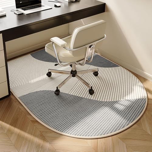 Generic Bürostuhlmatte, Teppich, Computerspiel, Rollstuhlmatte, rutschfest, schalldicht, Grau, 150 x 89,9 cm