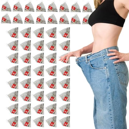 Elabora 56 Tage Detox Tee Zum Abnehmen Und Entwässerung, Natural Diet Slim Tee, Sanfte Entgiftung Und Reinigung, Gewichtsreduktion Abbau Bauchfett (56 PCS)