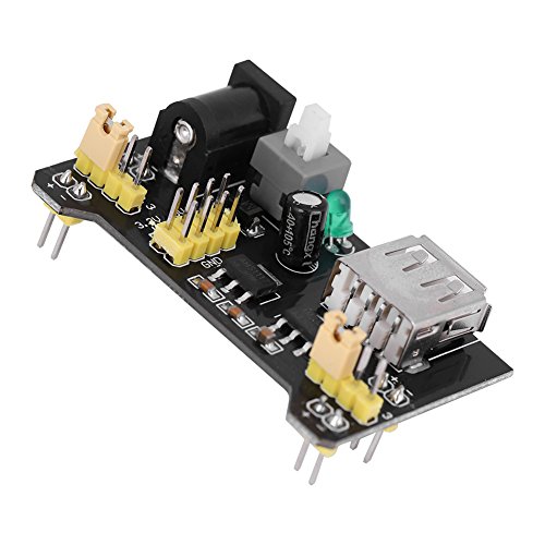 Netzteil-Breadboard, Breadboard-Netzteil, Stromversorgungsmodul 3,3 V, Netzteil, Breadboard, USB-Stromversorgung, 5 Stück, 5 V/3,3 V, Dediziertes Power-Modul für