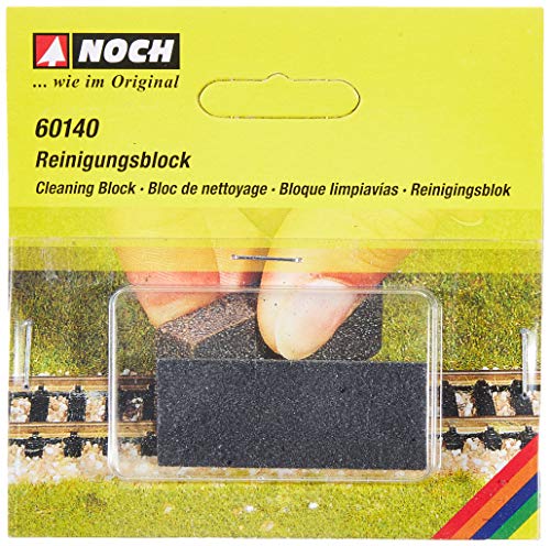 NOCH® Reinigungsblock, zur Gleisreinigung und Entfernung von Ölflecken, für die Spurweiten H0, TT, N, Z