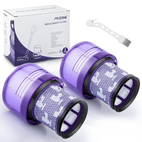 V15 Filter für Dyson, MXZONE 2 Stück Filter für Dyson V11 Absolute, Ersatzfilter V15 SV14 SV17 SV22 Animal Detect Extra Pro Detect Torque Drive Staubsauger Ersatzfilter, Ersetzen Sie DY-970013-02
