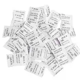 200 Stück Silicagel Beutel-Trockenmittel-Packungen, Feuchtigkeits-Absorber, Luftentfeuchter, entfernt Feuchtigkeit und Gerüche von Schimmel, Dampf, Trockenmittelbeutel für Lagerung und Trocknung