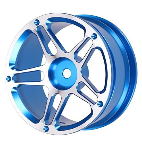 CIYODO 4 Stück 1/10 Metallnaben Radmodell Rennwagenzubehör Drift Crawler Automodellkomponente Felgen Metallnabenteile