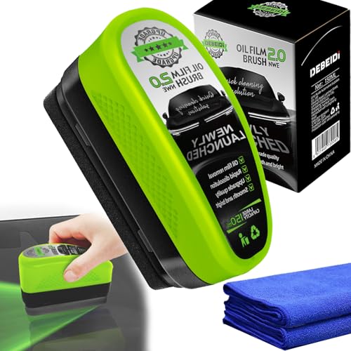 150 Ml Oil Film Cleaning Brush, Autoglas-öLfilmreiniger Auto, Schnefie Scheibenreiniger, Oil Film Remover For Car, Glass Cleaning Board, Ölfilm-Entferner für Windschutzscheiben Autoscheiben