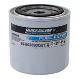 802893Q01 Wasserabscheidender Kraftstofffilter – Mercury und Mariner Außenbordmotoren und MerCruiser Z-Antrieb- und Innenbordmotoren, Silber