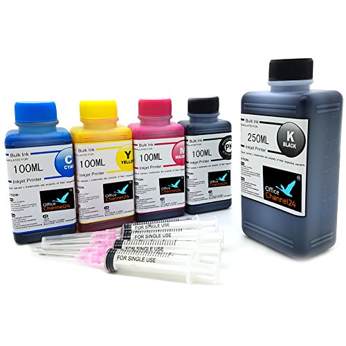 650ml Nachfülltinte für Canon Druckerpatronen PGI-580 CLI -581 für Canon Pixma TR7550 TR8550 TS6150 TS6151