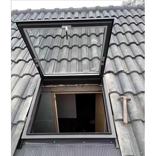 Anpassbare Oberlichter für verbesserte natürliche Beleuchtung, hochversiegelte Dachfenster für Dachboden, Sonnenraum, Keller und gewerbliche Gebäude