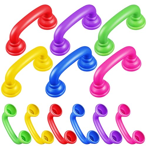 TOYANDONA 12 Stück Flüsterlesetelefone Akustisches Feedback-Flüstertelefon Manipulativ Für Vorschulkinder Heimspielzeugtelefon Sprachtherapie-Kommunikationsgerät