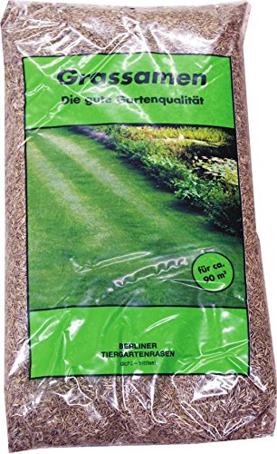 Grassamen"Berliner Tiergarten" 5x 1kg 5kg Rasensamen Rasen Gras Grünfläche