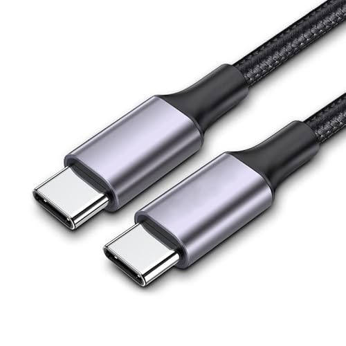 Ziyan Ladekabel USB-C auf USB-C TYPE-C Datenkabel für SAMSUNG HUAWEI XIAOMI Handy 1m