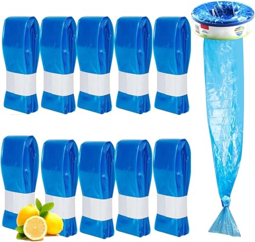 10er-Pack Windeleimer Nachfüllkassetten, Maximaler Geruchsschutz, Anti Odor Nachfüllfolien Windeleimer, Nachfüllbeutel kompatibel mit allen Windeleimer & Achteckiger Windeleimer (A)