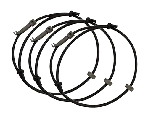 Auto Scheibenbrecher Armband, 3 Stück Auto Glasbrecher Armband mit Wolframkarbid Perle Notfall Auto Fluchtwerkzeug gehärtetes Selbstrettungswerkzeug für eine schnelle Flucht aus dem Fahrzeug