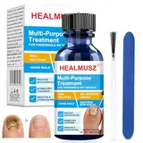30ml Nagelaufbauserum Fußnägel Behandlung,NägelReparatur,Nagelpflege pflegend,Nail care,Nail Repair,Stärkung Nagelhaut,Schutz & Stärkung brüchiger Nägel,mit Nagelfeile,zum schönen & gepflegte Nägeln