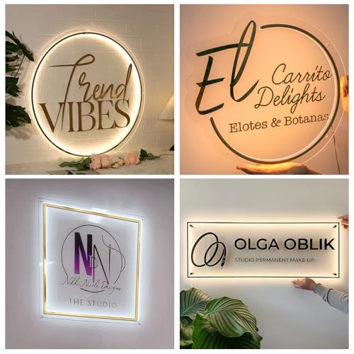Benutzerdefiniertes Geschäftslogo Neonschild,Schilder für Schönheit,Haare und Nägel,Firmensitz,LED Custom neon sign- Wandschilder für Partys,Geburtstage und Hochzeiten