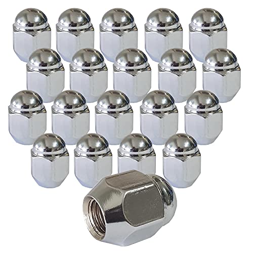 20 Radmutter M12x1,5 60° Kegelbund geschlossen SW 21mm kompatibel mit Hyundai, KIA, Mazda