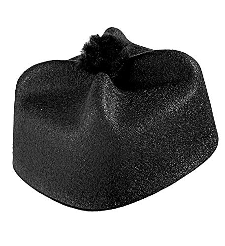 Widmann 1665P - Parroco Priester Hut aus Filz, Schwarz