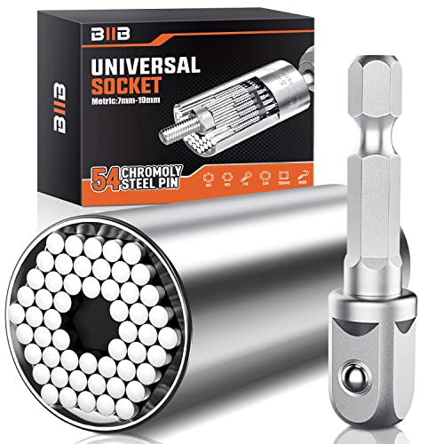 BIIB Geschenke für Männer, Universal Steckschlüssel, Gadget für Männer Geschenke für Papa, Geburtstagsgeschenk für Männer, Vatertagsgeschenk, Valentinstag, Geschenk für Ihn, Klein Werkzeug