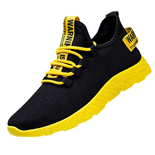 Sneakers Herren Leicht Atmungsaktive Walkingschuhe Outdoor Sport Joggingschuhe Weich Bequeme Laufschuhe Mode Schuhe Breite Füße Herren Männer Gym Tennisschuhe