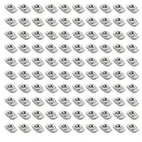 Nutensteine, Hammerkopfmutter Nut 100PCS，T-Slot Nutmuttern 8 M6 Steg 1,5 mm, Stahl verzinkt T Nut Muttern，Hammerkopf Befestigungsmutter für Standard-30-Serie Aluminiumprofil-Extrusionsschlitz