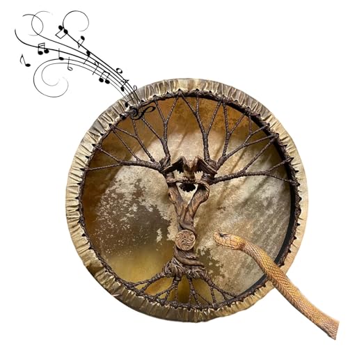 Schamanische Trommeln, schamanische Drum "" Siberian Drum Spirit Musik, Musik aus dem Geist der sibirischen Drum, Dekoration des Klangs der Musik