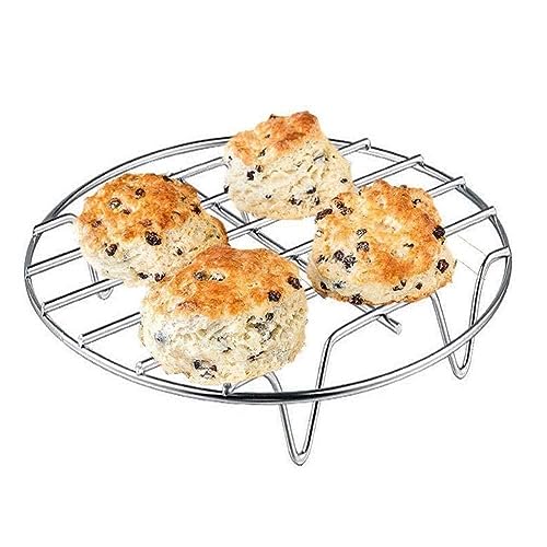 DHliIQQ Double Layer Rack Zubehör mit 5 Spießen für Airfryers Kochzubehör Haushalt Küche