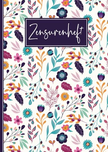 Zensurenheft: Zensurenbuch für Lehrer bis zu 25 Klassen , Stundenplan, Jahresübersicht | Schulnotenheft im DIN A4 Format. -05-