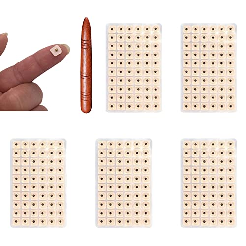 Akupressurstift,Aufkleber für Magnettherapie,Multi-Kondition Massage, Akupressur-Set,Punktsucher Akupressurstift Set,Massage-Stift Akupressur-Stift Akupunktur-Stab