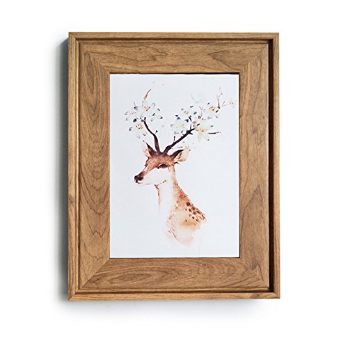 HUIXIANG Bilderrahmen 10x15 Vintage Fotorahmen Retro Bilderrahmen Rustikal für Foto 10 x 15cm Kann Aufgehängt Oder Tischplatte Geschenk für Hochzeit Jahrestag Freunde, Holzfarbe