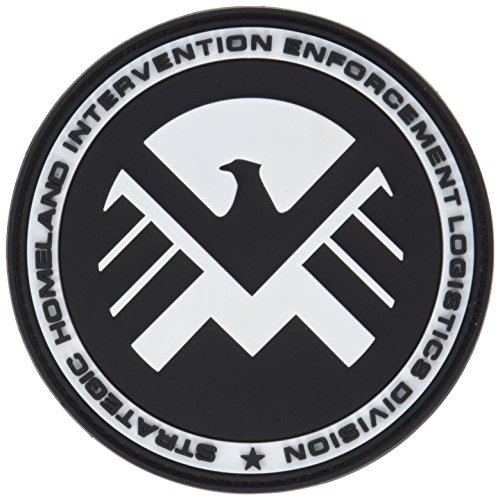 Eagle Team SHIELD AGENT PVC Airsoft Paintball Klett Emblem Abzeichen