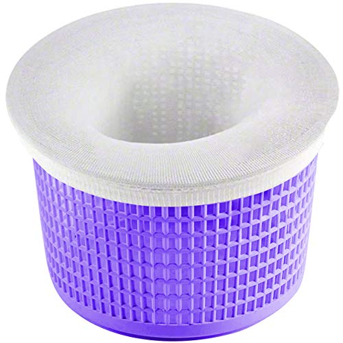 Coopache 30 Stück Pool Skimmer Socken, Netz für Skimmer Filter Körbe, Pool Skimmer Socks Nylon, Schwimmbad Skimmersocke, Filtersocken für Skimmer Teich Reinigung Schmutz und Blättern