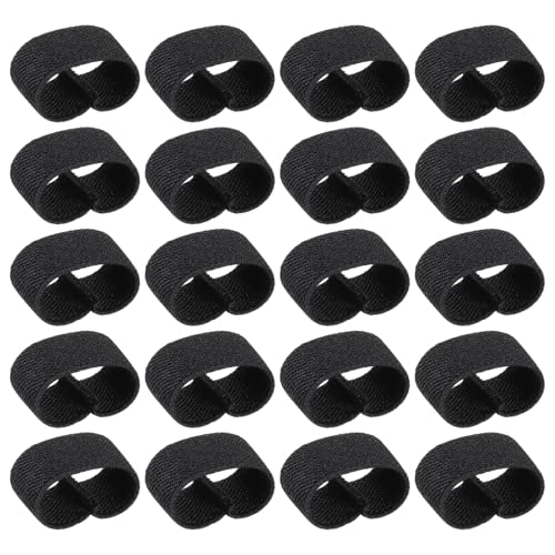TIESOME Elastische Gürtelhalter für Dienstgürtel, 20 Stück Gürtelschlaufe Nylon Gürtelhalter Gürtelschlaufen zum Annähen Bundre Gürtel Ersatz Taktische Gürtelhalter für 3,5-4 cm breite Gürtel/Riemen