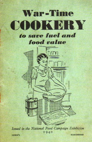 Nachbildung eines Booklet von Küche/Rezepte in Zeiten der Krieg (Englisch).