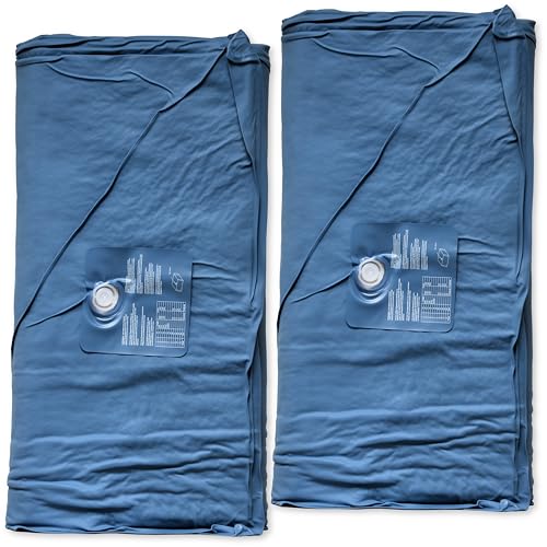 AQUA ROYAL Wasserbetten Matratzen Softside DUAL - Zwei Wasserkerne (beide Seiten) für 200x220 cm Wasserbett Normale Beruhigung F4