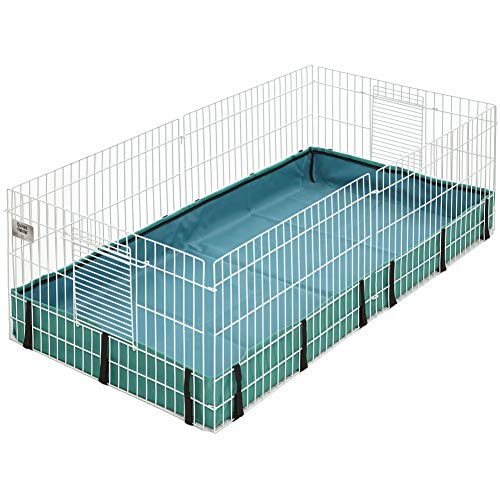 MidWest Homes for Pets Modell 171GH Meerschweinchenkäfig, 119 x 61 x 36 cm (L x B x H), weiß/grün