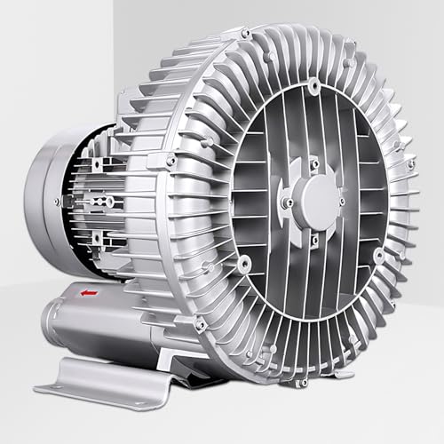 CIELOBLOEN Hochdruck-Regenerationsgebläse & Sauerstoffpumpe – 220 V/380 V, Vakuumpumpe Für Aquakultur-Abwasseraufbereitungsanlagen Leisem Betrieb,750W/380V
