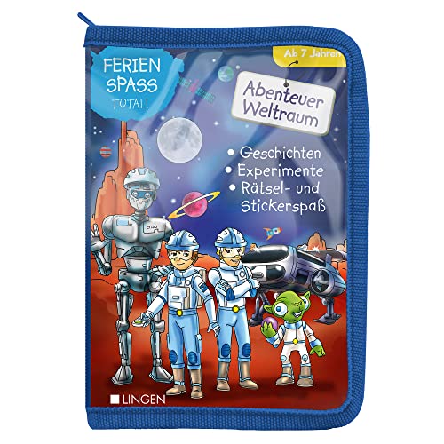 Ferienspaß total! - Abenteuer Weltraum: Geschichten, Experimente, Rätsel- und Stickerspaß in einem Set für Kinder ab 7 Jahren