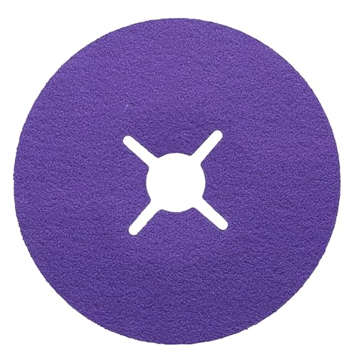 3M Cubitron 3 Fiberscheibe 1187C, 80+, 125 mm x 22 mm, Slotted, 25/Bag
