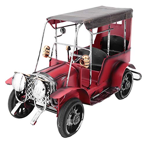 GULEEK Europäisches Oldtimer-Modellbüro im Vintage-Stil, Desktop-Ornamente, Dekorationen